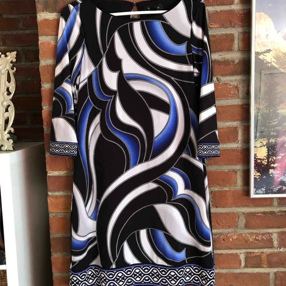 White House Black Market Long Sleeved Dress